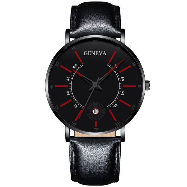 Mens Fashion Business Minimalist Watches Ultra Thin Stainless Steel Mesh Band Analog Quartz Wrist Watch