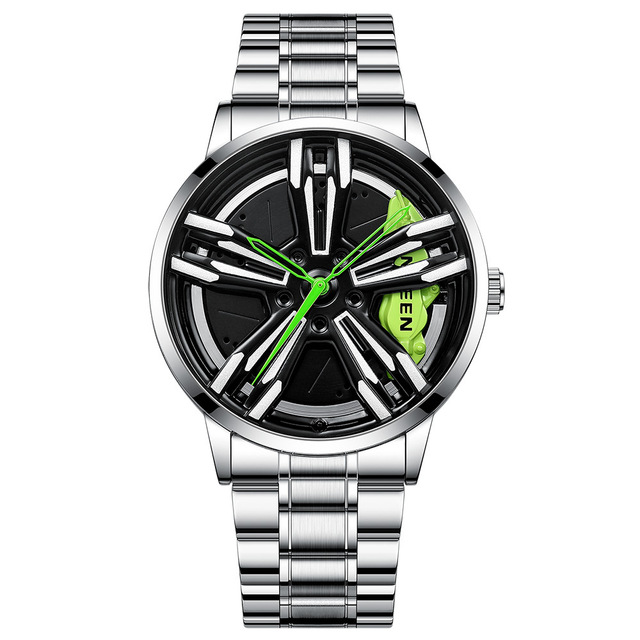 Wheel Watch 2022 For Men Hub Top Brand Luxury Trend Cool Sports Car Men's Watch Stainless Steel Fashion men's Quartz Watches