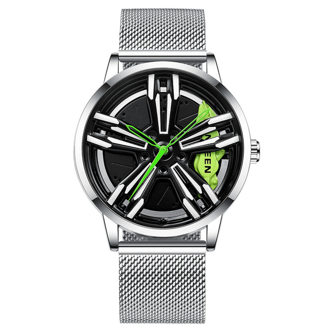 Wheel Watch 2022 For Men Hub Top Brand Luxury Trend Cool Sports Car Men's Watch Stainless Steel Fashion men's Quartz Watches