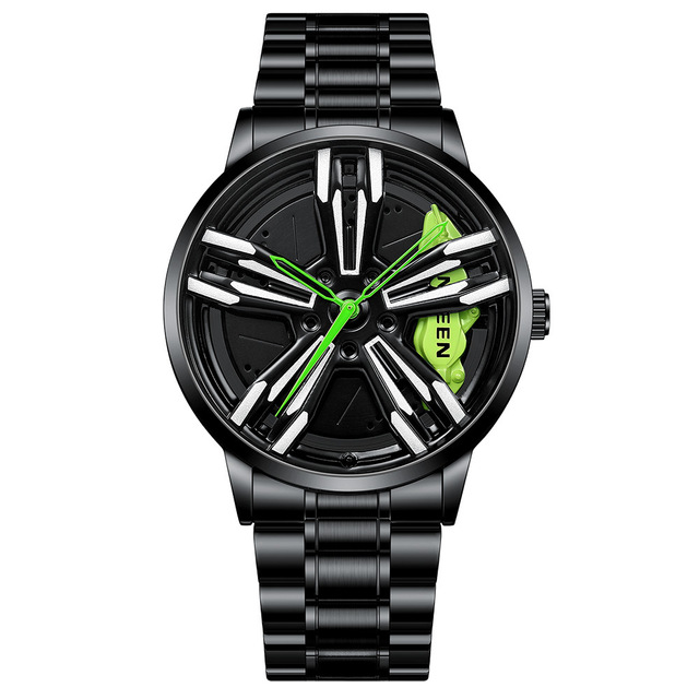 Wheel Watch 2022 For Men Hub Top Brand Luxury Trend Cool Sports Car Men's Watch Stainless Steel Fashion men's Quartz Watches