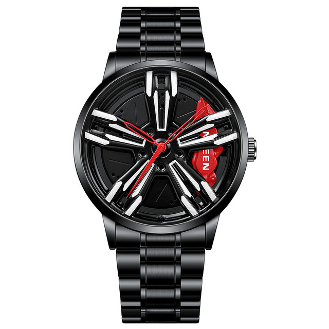Wheel Watch 2022 For Men Hub Top Brand Luxury Trend Cool Sports Car Men's Watch Stainless Steel Fashion men's Quartz Watches