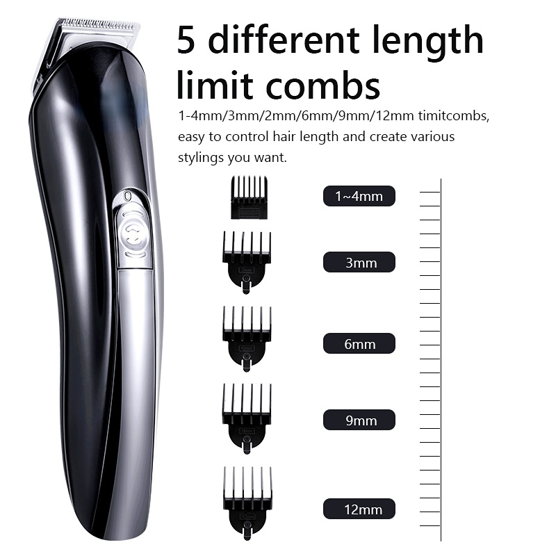 6 in 1 Electric Hair Clipper Shave Razor Machine Beard trimmer Hair Cutter Ear Nose Hair Trimmer Facial Cleaner Man Barber tools