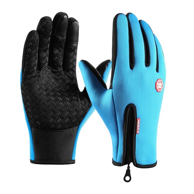 Waterproof Gloves Warm Winter Women Outdoor Sports Cycling Riding Fishing Antiskid Men Touch Screen Skiing Motorcycle Gloves