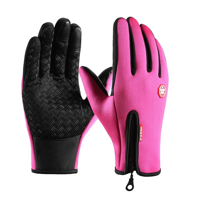 Waterproof Gloves Warm Winter Women Outdoor Sports Cycling Riding Fishing Antiskid Men Touch Screen Skiing Motorcycle Gloves