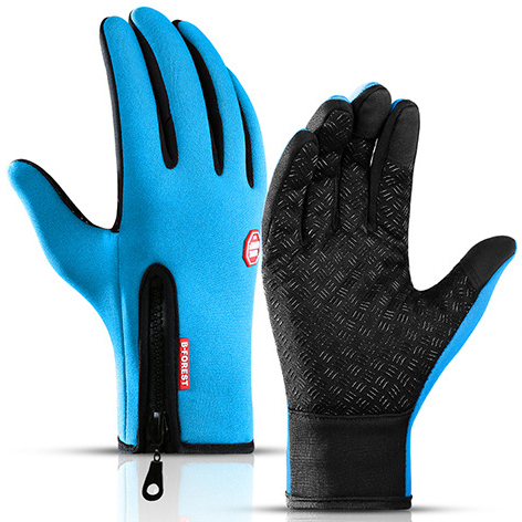 Heating Gloves Winter Warm Men Bicycle Glove Waterproof Outdoor Sports Cycling Biker Touch Screen Gloves