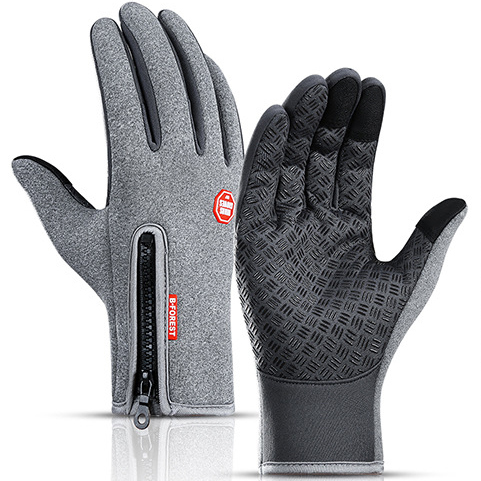 Heating Gloves Winter Warm Men Bicycle Glove Waterproof Outdoor Sports Cycling Biker Touch Screen Gloves