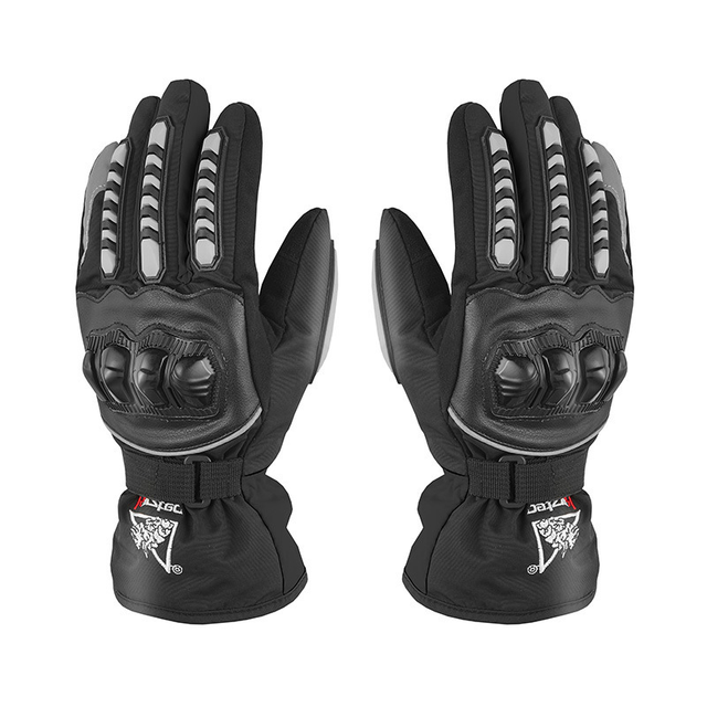Men Motorcycle Gloves Waterproof Winter Warm Taslon Gloves Guantes Moto Touch Screen