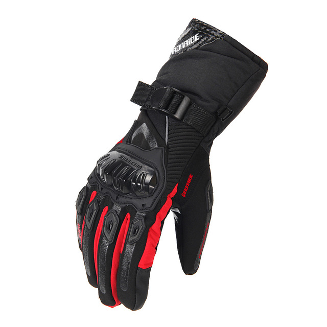 Winter Waterproof Riding Gloves Windproof Warm Motorcycle Lengther Gloves Touch Screen Cross-country Racing Motorcycle Glove Men