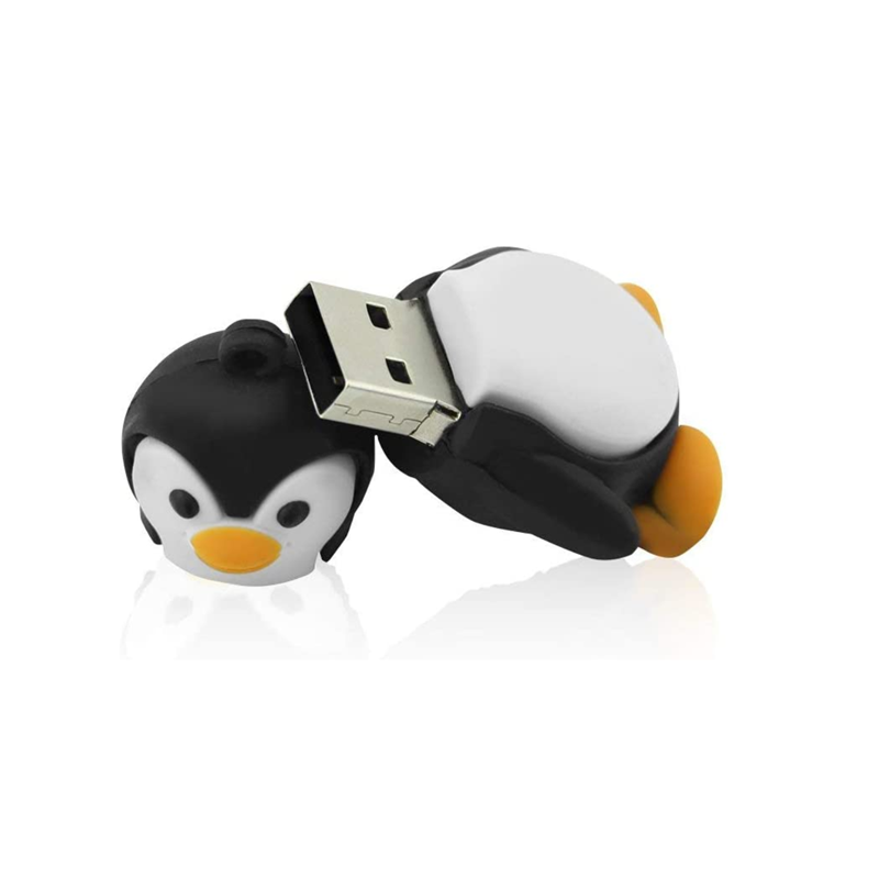Cartoon USB 3.0 64GB USB 2.0 Flash Drive Novelty Cute Baby Penguin
