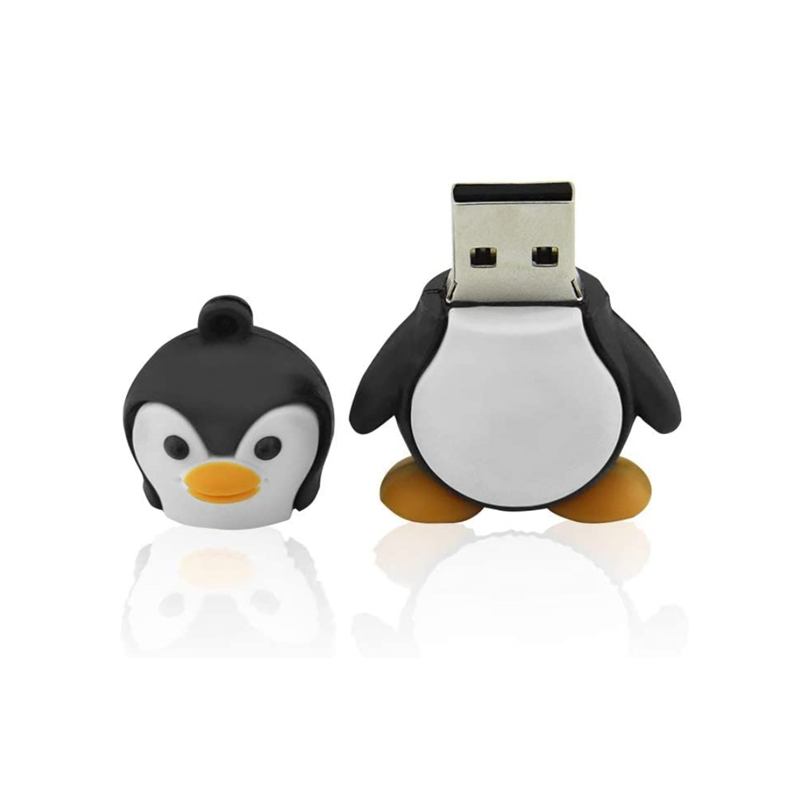 Cartoon USB 3.0 64GB USB 2.0 Flash Drive Novelty Cute Baby Penguin