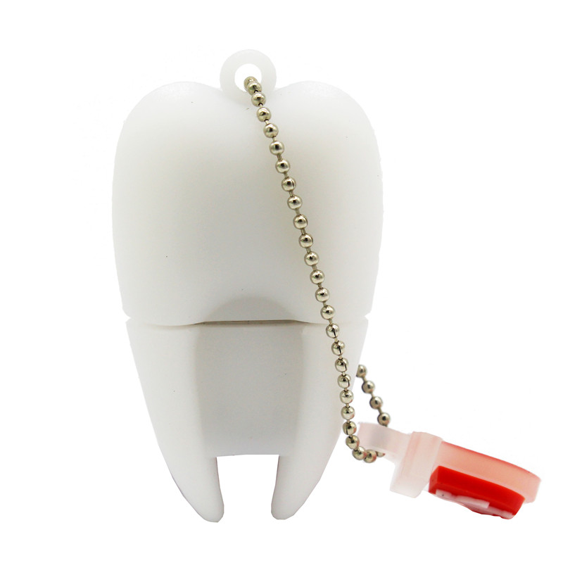 Pen Drive Gift Teeth Cute Model Tooth Flash Memory Stick Pendrive Dentist U Disk