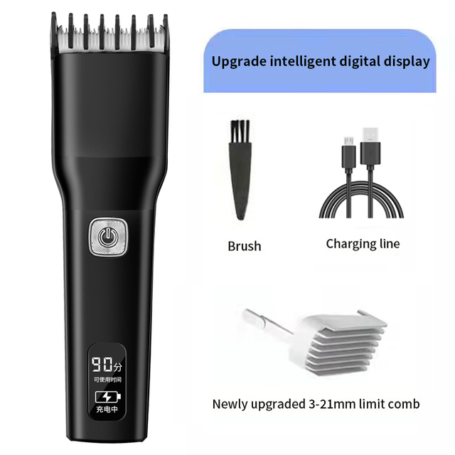 Hair Salon Electric Hair Clipper Adult Children Universal USB Charging All-in-One Limit Comb Electric Hair Clipper