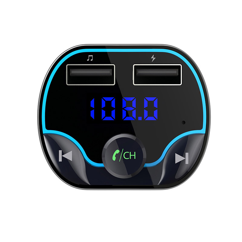 Bluetooth Car Kit Handsfree Car MP3 Player FM Transmitter 3.1A Quick Charge Car Charger Support TF Card U Disk Playback