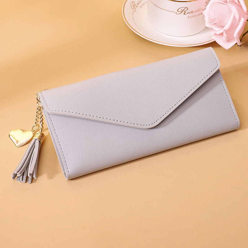 Women Wallets  Short Long Tassel Pendant Wallet Purses Clutch Money Bag Cute Coin Wallet In Hand Id Card Holders Clutch