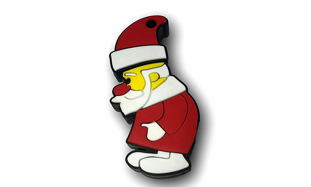 Authentic Christmas old man usb flash drive 16G 32G 64G memory stick u disk Gift