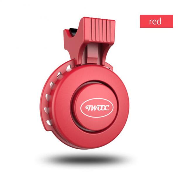 Bicycle Horn USB Rechargable Alarm Electronic Scooter Bell E-bike Siren Trumpet Audio 4 Modes Warning Alert Timbre Bicicle