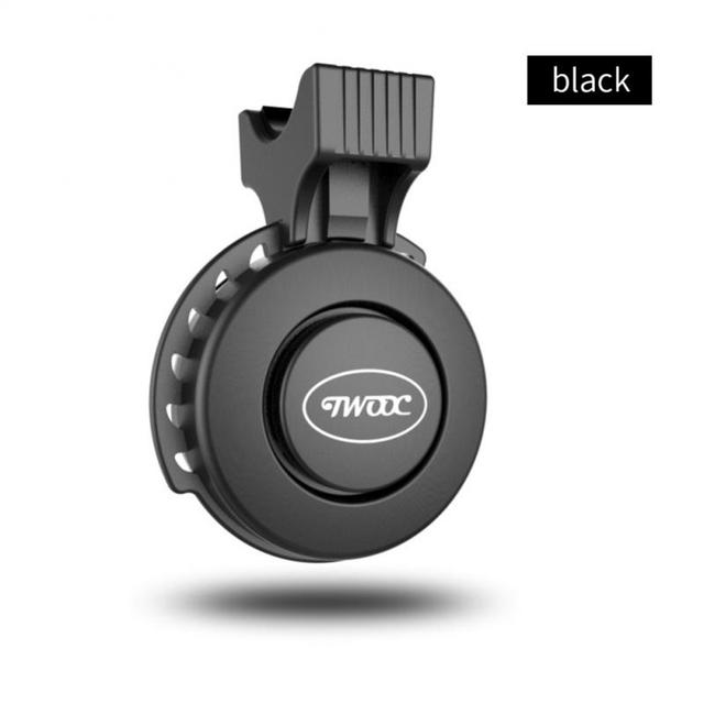 Bicycle Horn USB Rechargable Alarm Electronic Scooter Bell E-bike Siren Trumpet Audio 4 Modes Warning Alert Timbre Bicicle