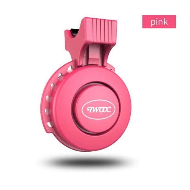 Bicycle Horn USB Rechargable Alarm Electronic Scooter Bell E-bike Siren Trumpet Audio 4 Modes Warning Alert Timbre Bicicle