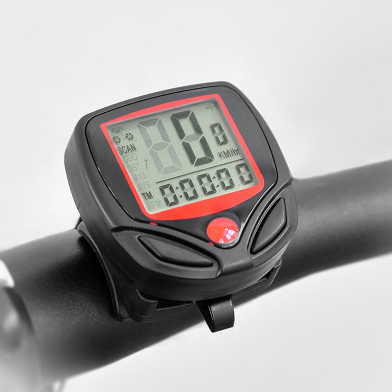 Bicycle Computer Speedometer Cycling Computer Waterproof Mountain Bike Stopwatch Speed Bike Accessories Digital Odometer
