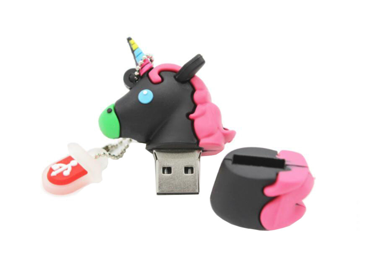 USB 3.0 Pen Drive Cartoon White Unicorn Mini 32G 64GB 128G 256G Usb Flash Drive