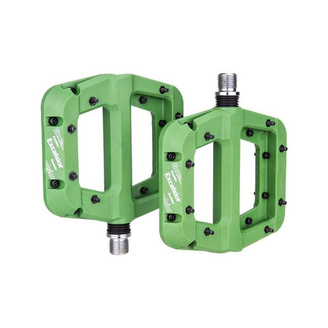 Bicycle Pedal Nylon Ultralight Flat Pedal Mountain Road Bike BMX Anti-slip Big Foot Plastic Bike Pedal Bicycle Parts Sports