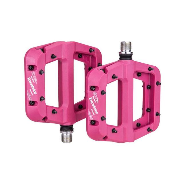 Bicycle Pedal Nylon Ultralight Flat Pedal Mountain Road Bike BMX Anti-slip Big Foot Plastic Bike Pedal Bicycle Parts Sports