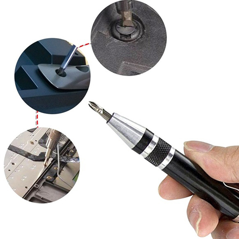Multifunction 8 In 1 Pocket Precision Mini Screwdriver Pen Repair Hand Tools