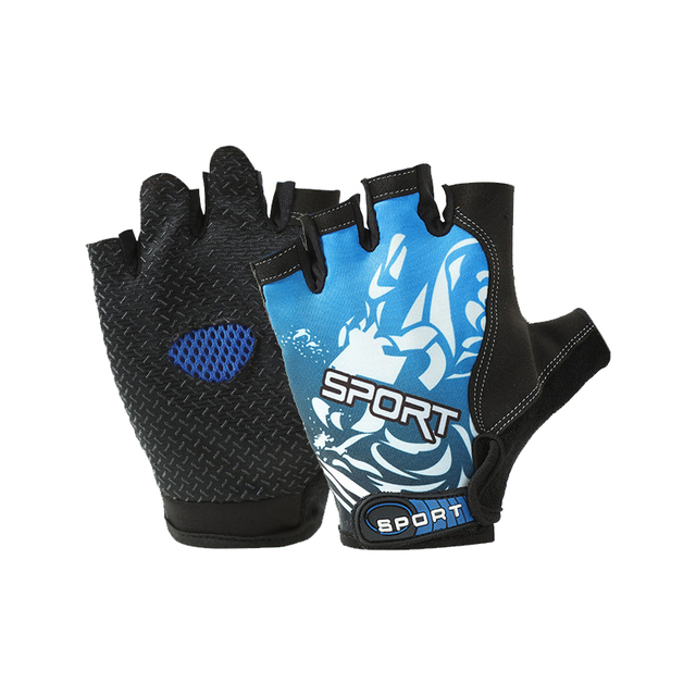Fingerless Fitness Gloves Unisex Cycling Gloves Outdoor Sports Gloves Non-slip Shockproof Motorcycle Mtb Bike Gloves