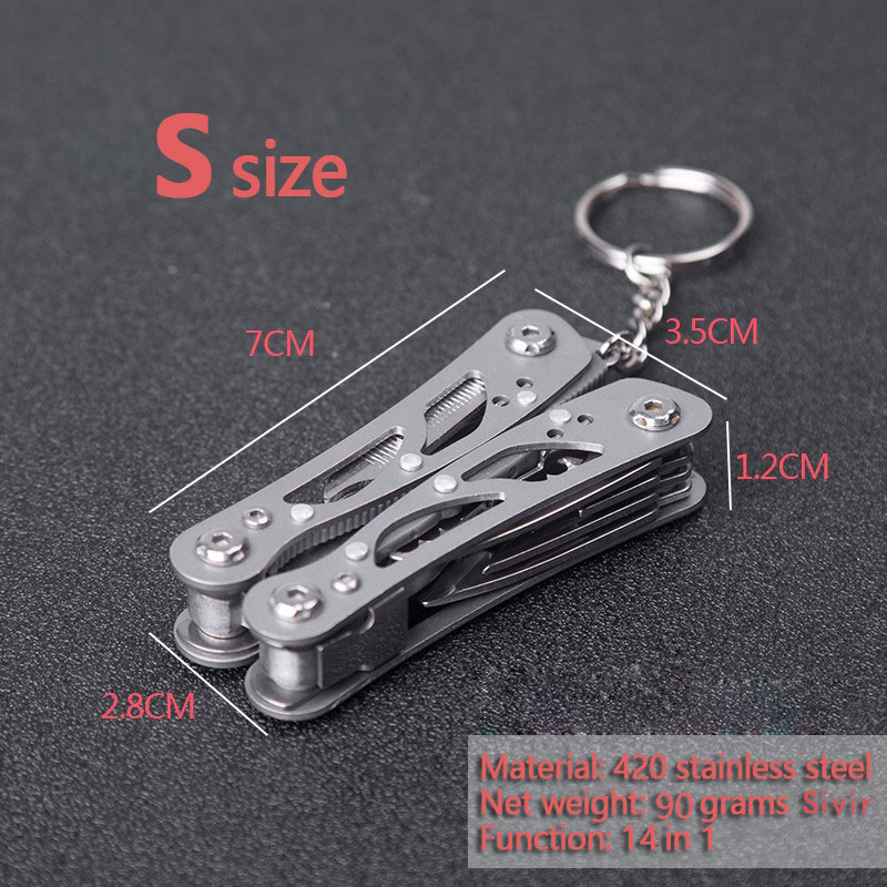 Multifunction Stainless Steel Multi-tool Pocket Knife Pliers Folding Pliers Hand Tools
