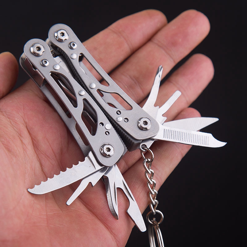 Multifunction Stainless Steel Multi-tool Pocket Knife Pliers Folding Pliers Hand Tools
