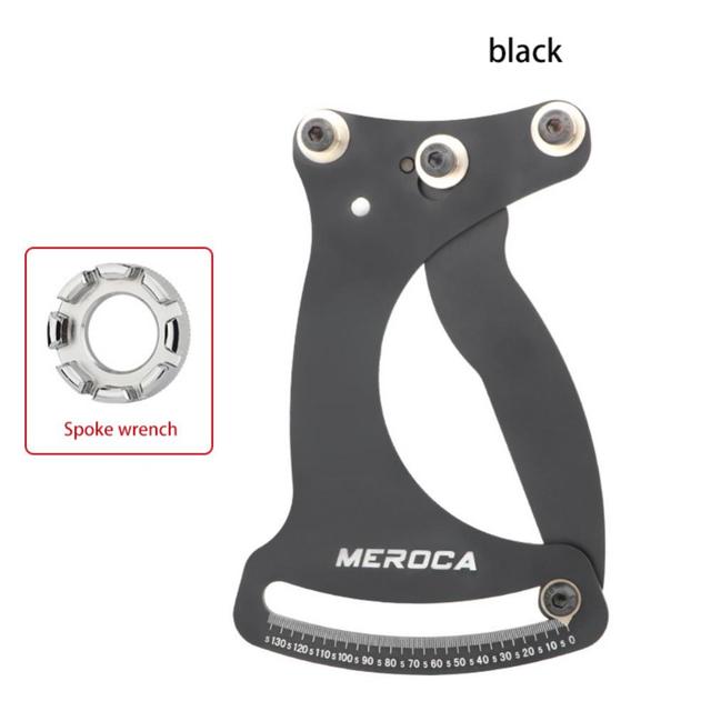 MTB CNC Bicycle Tool Spoke Tension Meter For MTB Road Bike Wheel Spokes Checker Reliable Indicator Cycling Bicycle Repair Tools