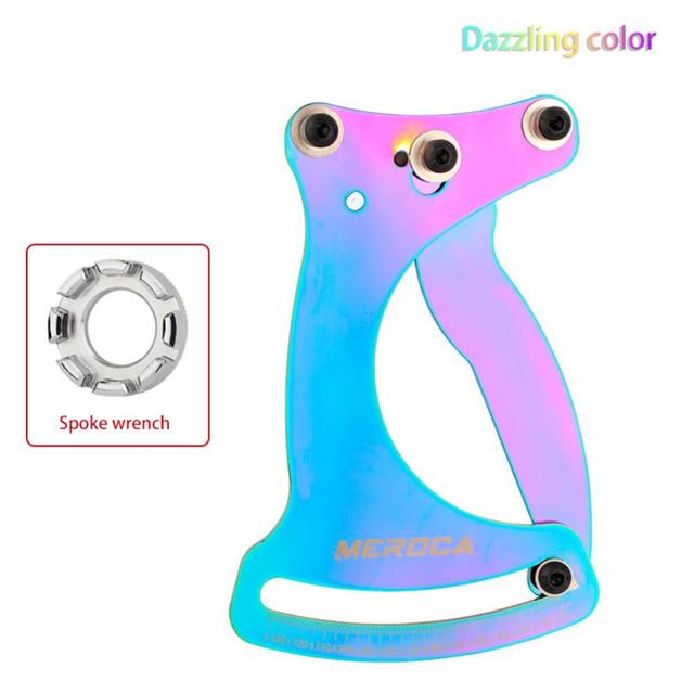 MTB CNC Bicycle Tool Spoke Tension Meter For MTB Road Bike Wheel Spokes Checker Reliable Indicator Cycling Bicycle Repair Tools