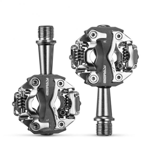 Bike Bicycle Pedal SPD Ultralight Bicycle Parts Bear Pedal Mountain Bike Aluminum Self-locking Pedals Bicycle Accessories