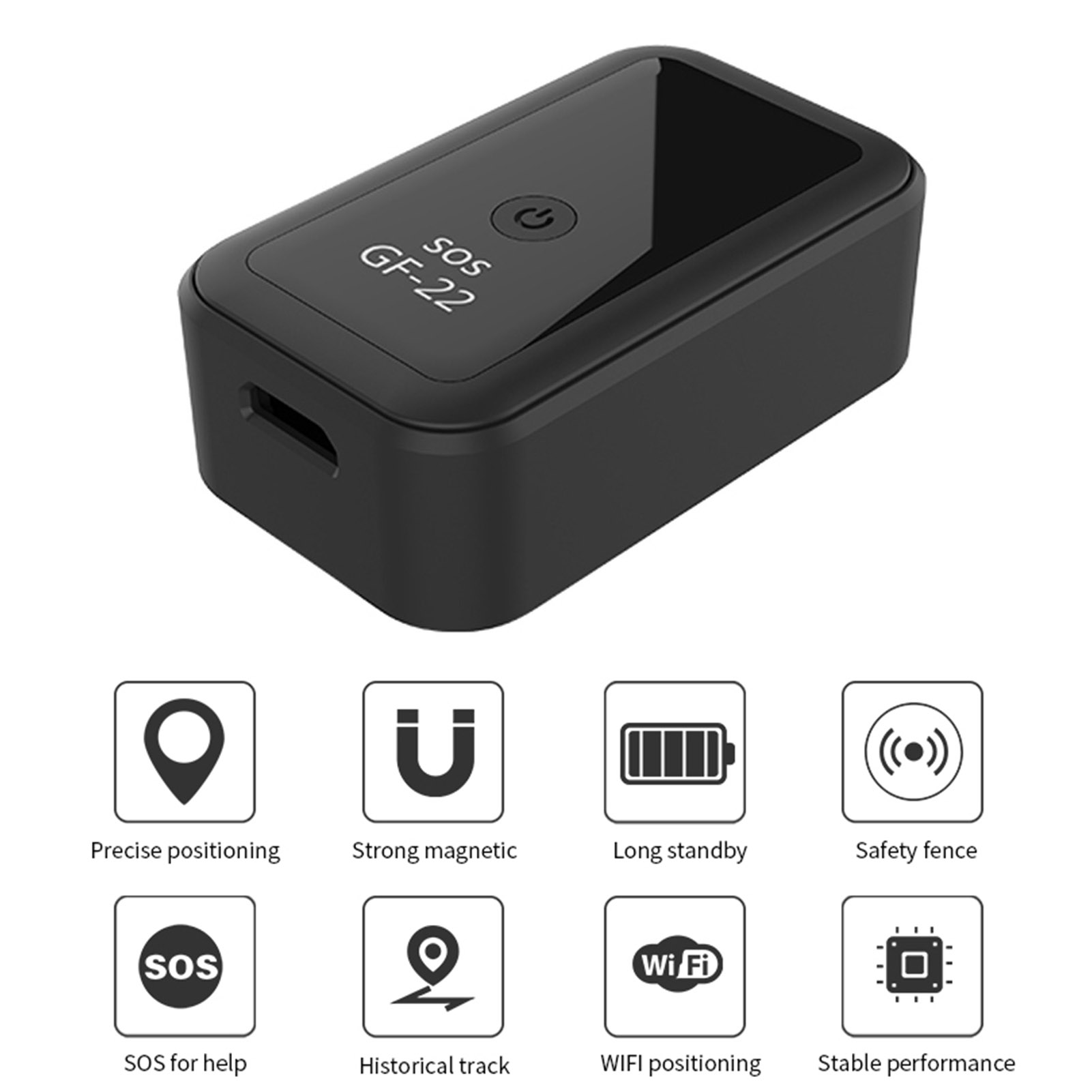 GF-22 GPS Locator Wireless Intelligent Precise Positioning Car Motorcycle Anti-theft Tracker gps car tracker gps vehicle locator