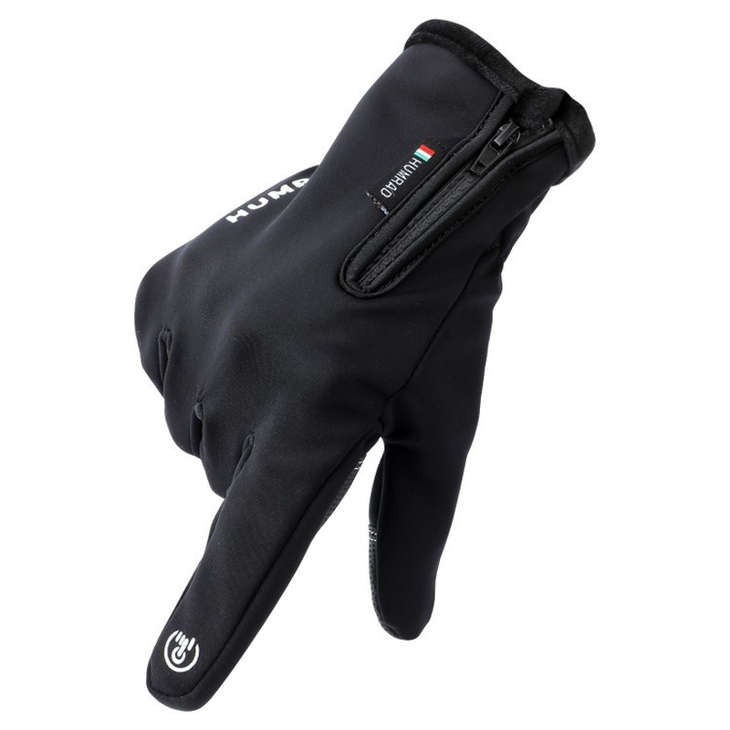 Waterproof Winter Warm Gloves Touch Screen Gloves Men Women Outdoor Sports Non-slip Full Finger Gloves Snowboard Heating Gloves