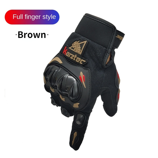 Touch Screen Windproof Full Finger Riding Cycling Gloves Outdoor Sports Non-slip Hiking Climbing Gloves Motorcycle Equipment