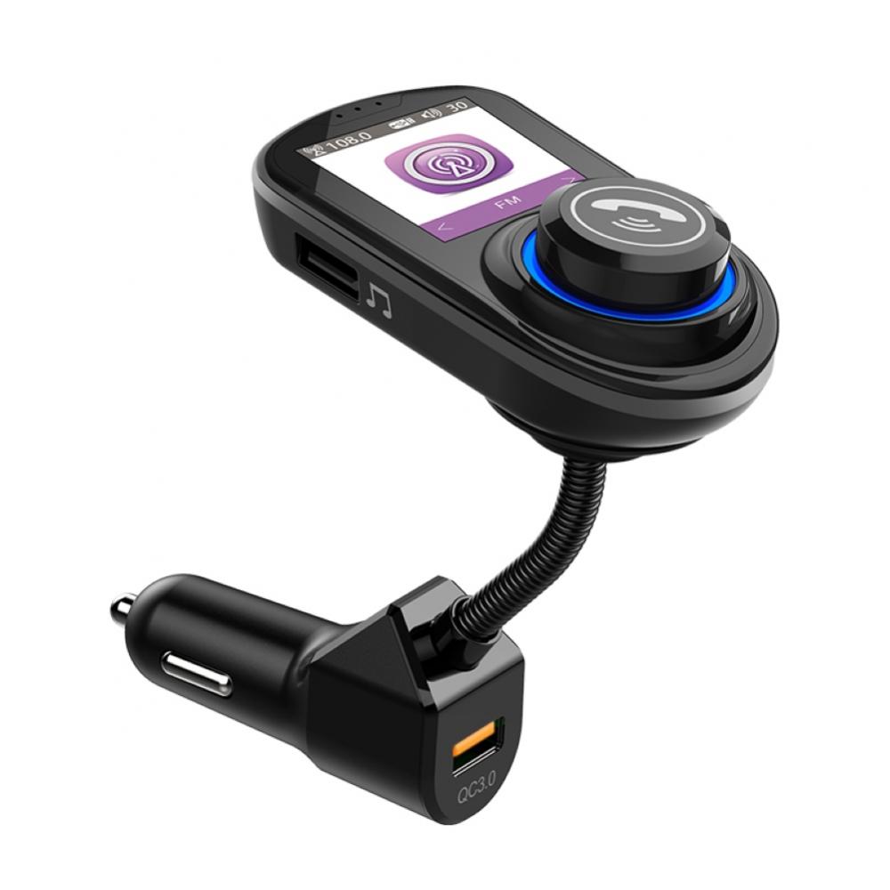 50% Hot Sell G45 Multicolor LED Display Built-in Microphone Music Player USB Charger Car Kit