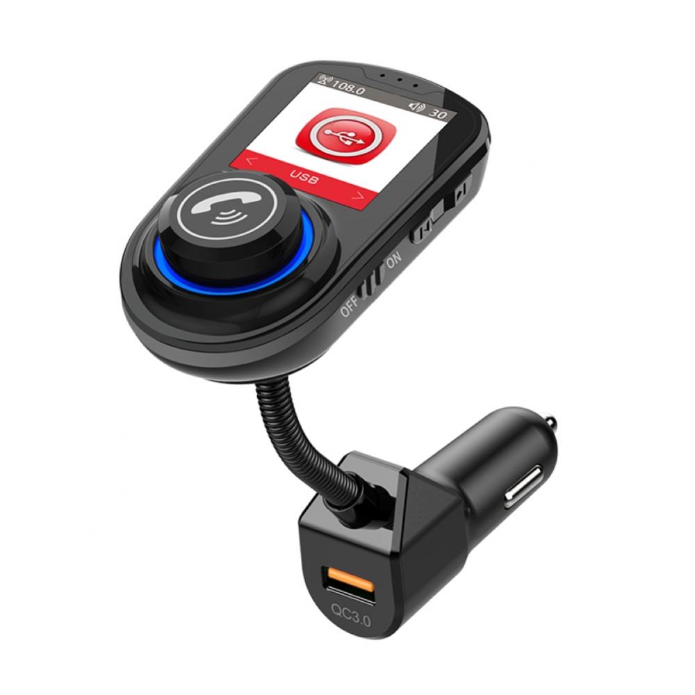 50% Hot Sell G45 Multicolor LED Display Built-in Microphone Music Player USB Charger Car Kit