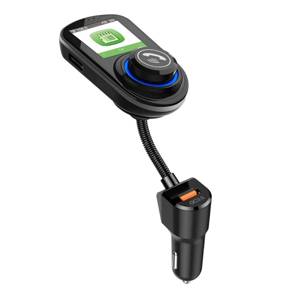 50% Hot Sell G45 Multicolor LED Display Built-in Microphone Music Player USB Charger Car Kit
