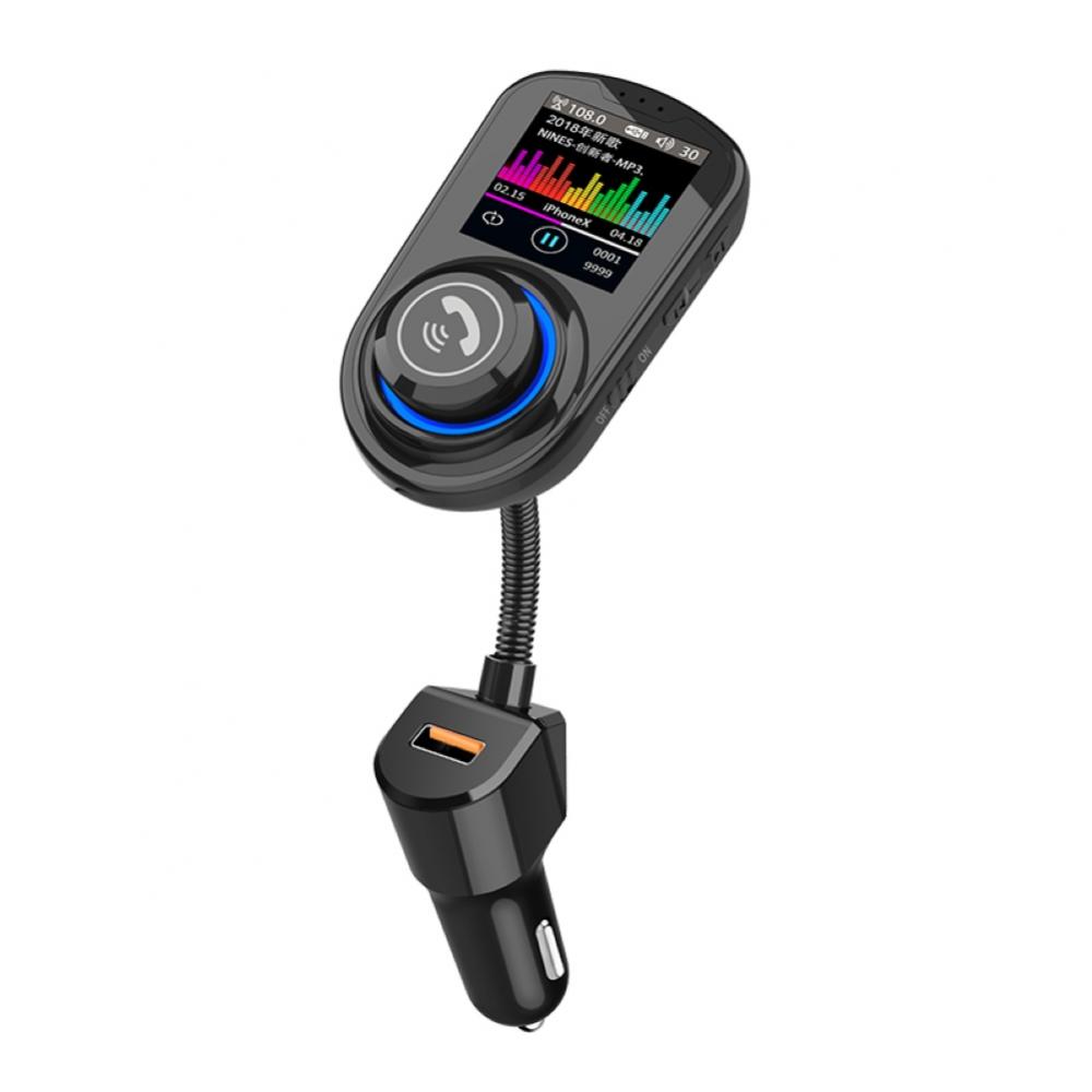 50% Hot Sell G45 Multicolor LED Display Built-in Microphone Music Player USB Charger Car Kit