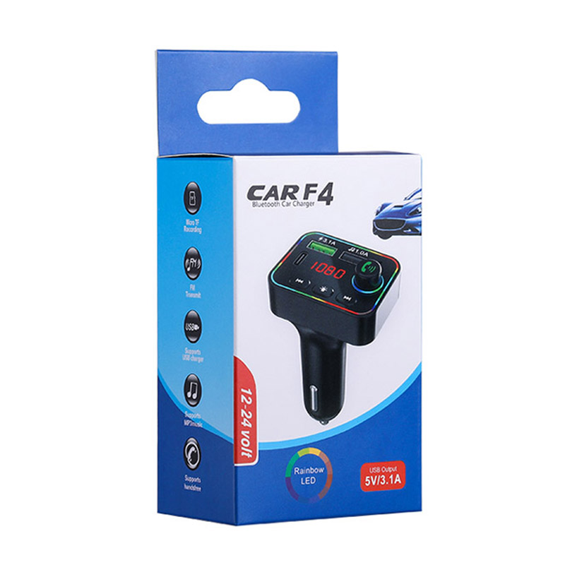Bluetooth 5.0 Car FM Transmitter MP3 Player Wireless Handsfree Car Kit Receiver Adapter with PD USB Phone Charger