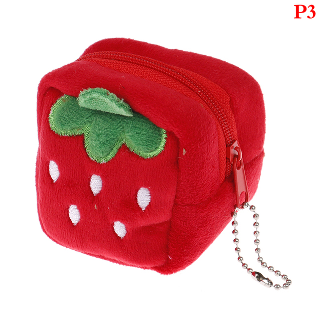 Mini Coin Purse Bag Cute Plush Cute Small Coin Wallet Women Coin Money Earphone Holder Wallet Pouch Pocket Kids Handbag Gift