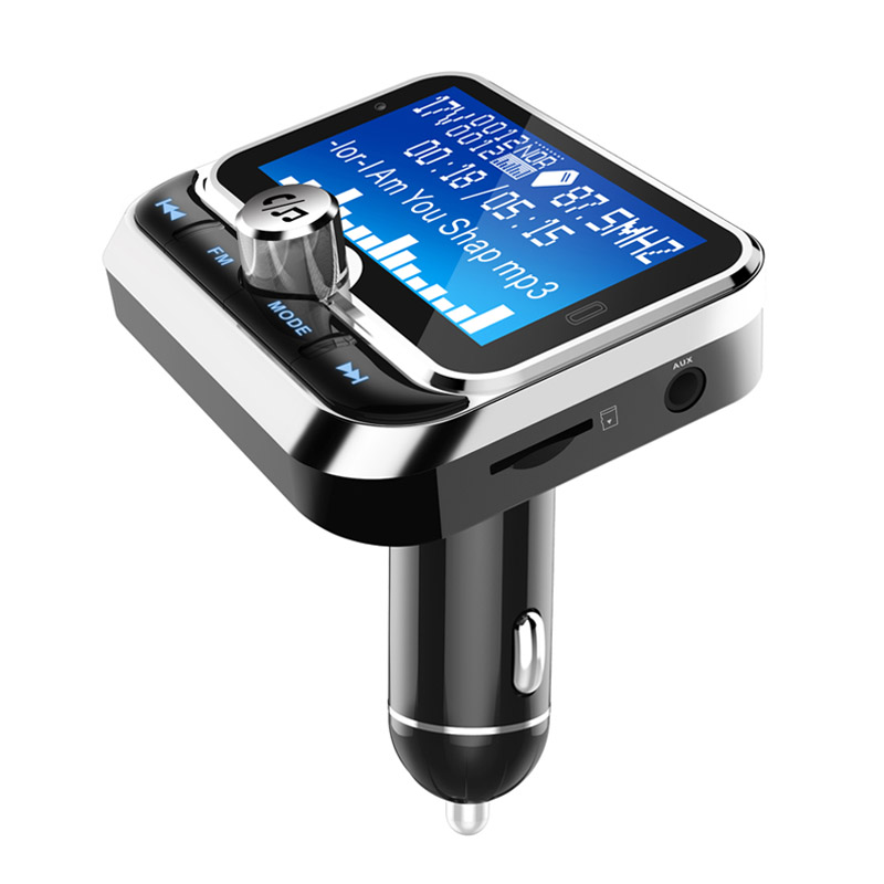 Bluetooth Car kit Handsfree FM Transmitter AUX Audio Car Player Car MP3 Player Support TF Card U Disk Playback