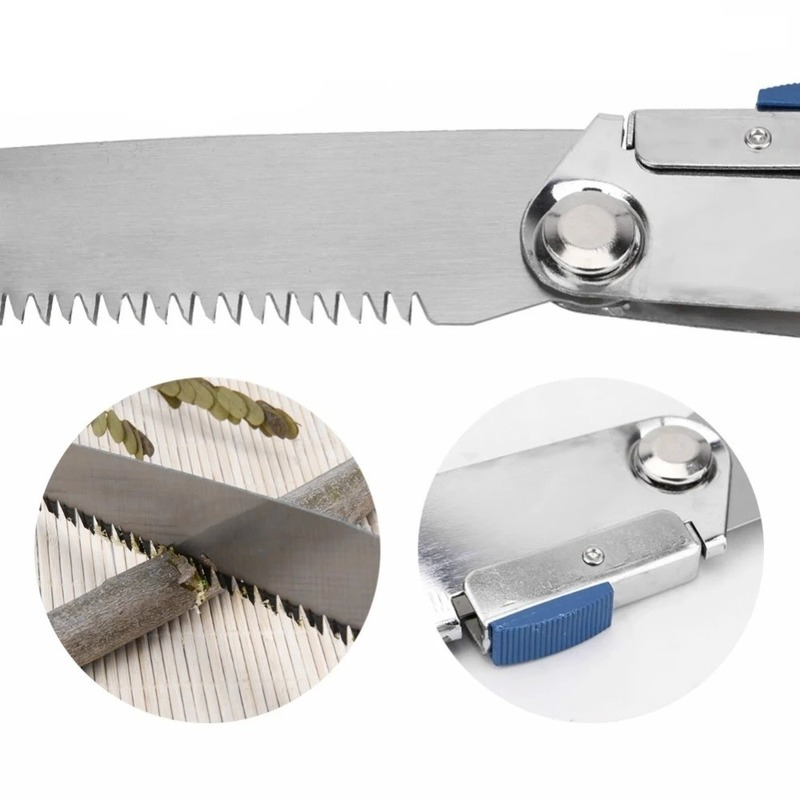 1pcs Hand Saw Portable Anti-skip Manual Pruning Saws for Garden Folding Trimming Greenhouse Hand Tools