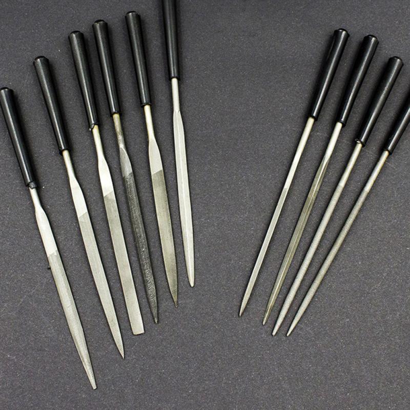 Needle Files Set Files For Metal Glass Stone Jewelry Wood Carving Craft Woodworking Hand Tools