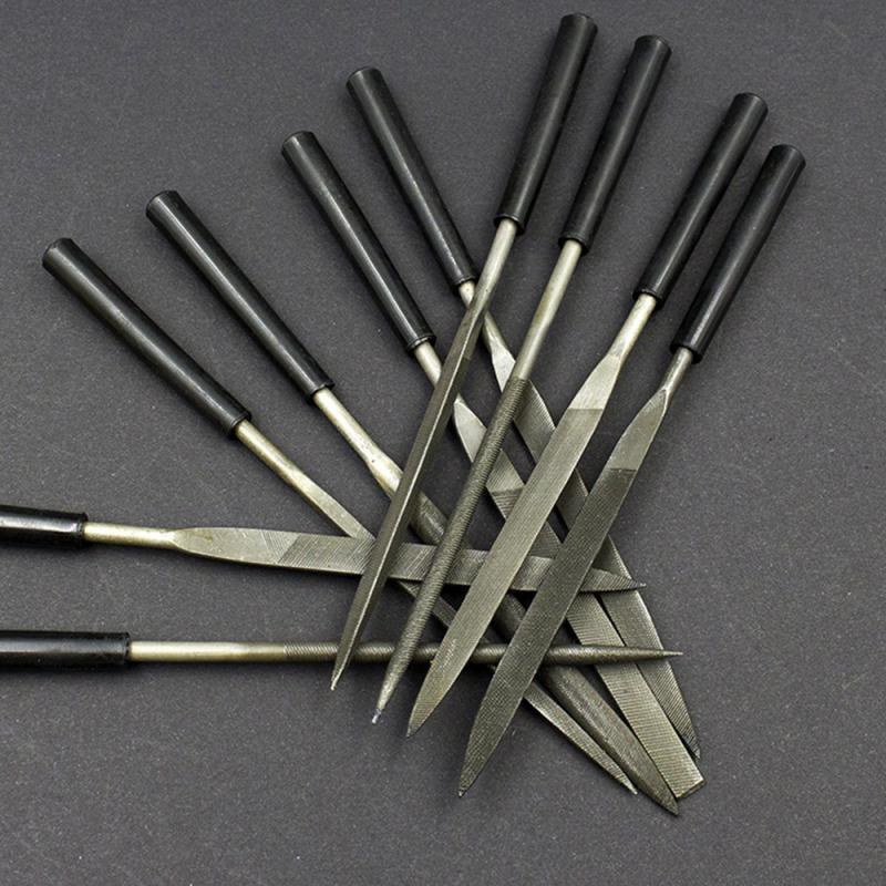 Needle Files Set Files For Metal Glass Stone Jewelry Wood Carving Craft Woodworking Hand Tools