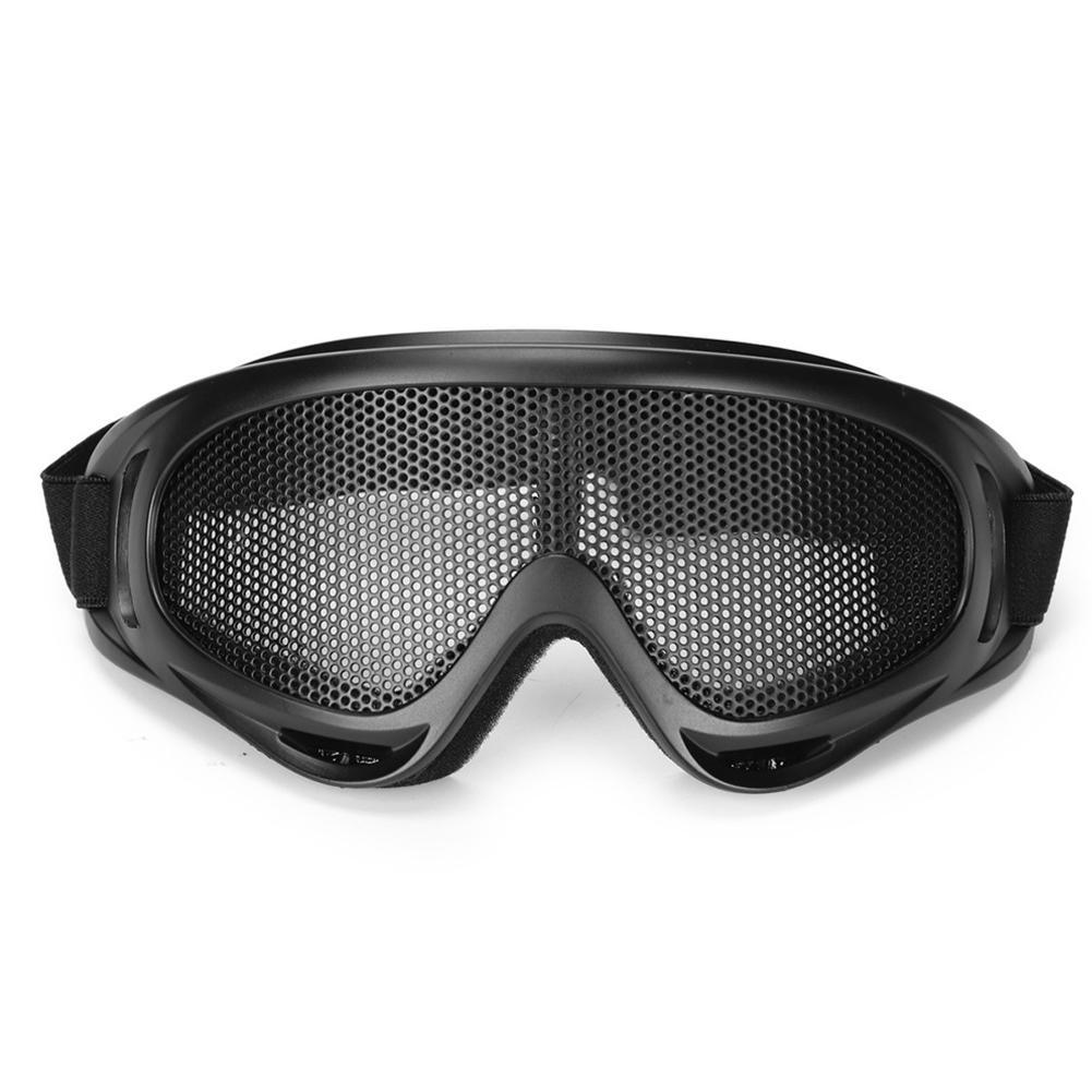 Outdoors Hunting Eyes Protecting Outdoor Sports Metal Mesh Glasses