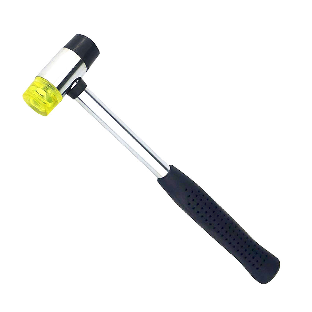 25mm Double Face Soft Tap Rubber Hammer Hand Tools