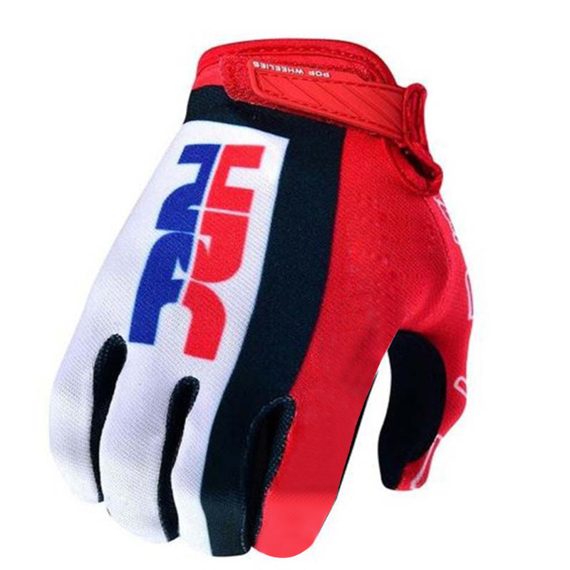 Motorbike Red Air Mesh Gloves Dirt Bike Riding Motorcycle Motorbike Riding Touring Men's Gloves