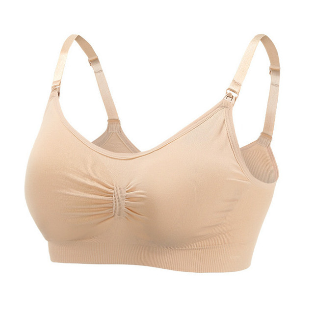 Maternity Bras Nursing Bra Panties Set Pregnancy Clothes Prevent Sagging Breastfeeding Women's Breathable Bra